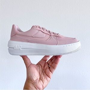 Nike Air Force 1 PLT.AF.ORM Pink Oxford Women’s Sneakers